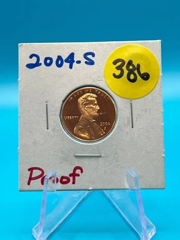 2004 S Penny Proof BU