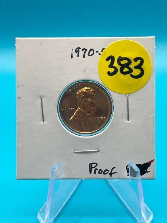 1970 S Penny Proof BU