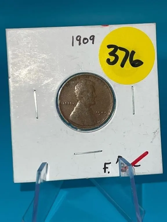 1909 P Penny F