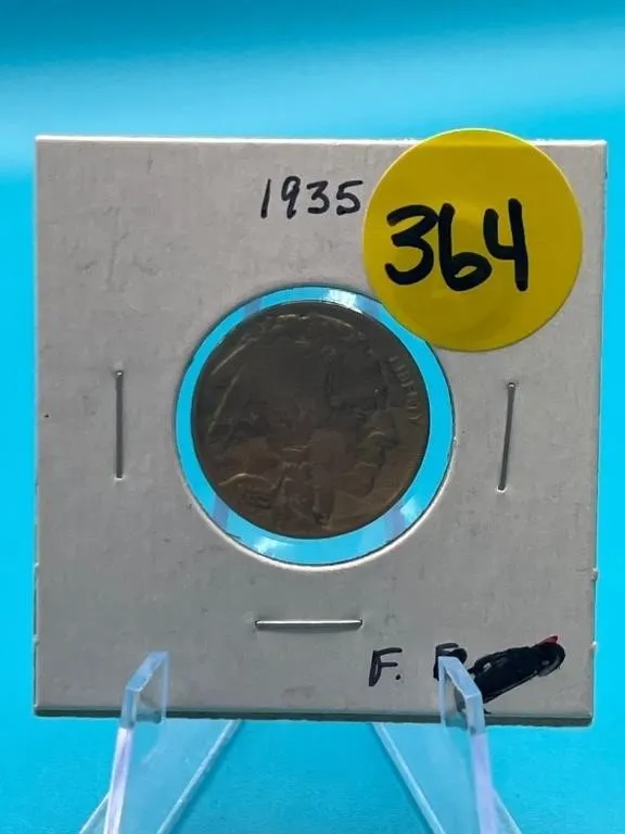 1935 P Buffalo Nickel VF