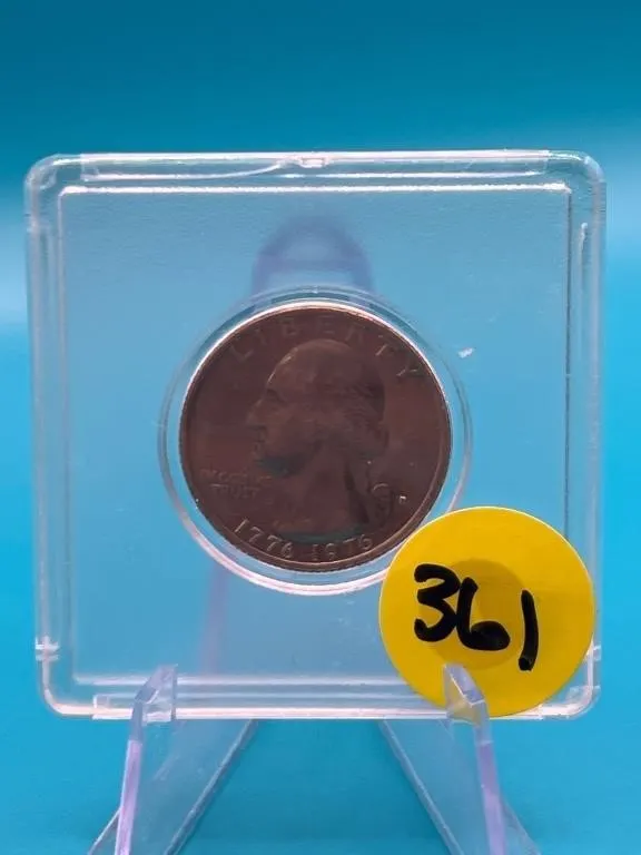 1976 Bicentennial Quarter B U