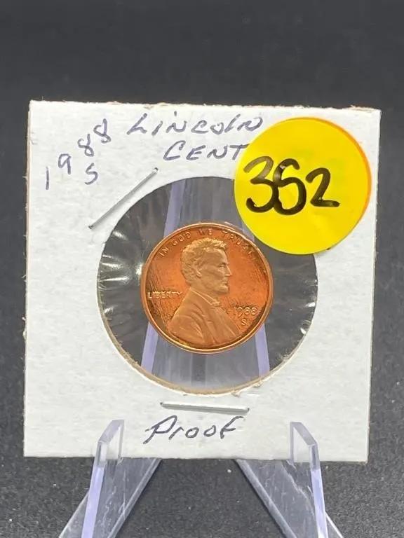 1988-S Proof Lincoln Cent
