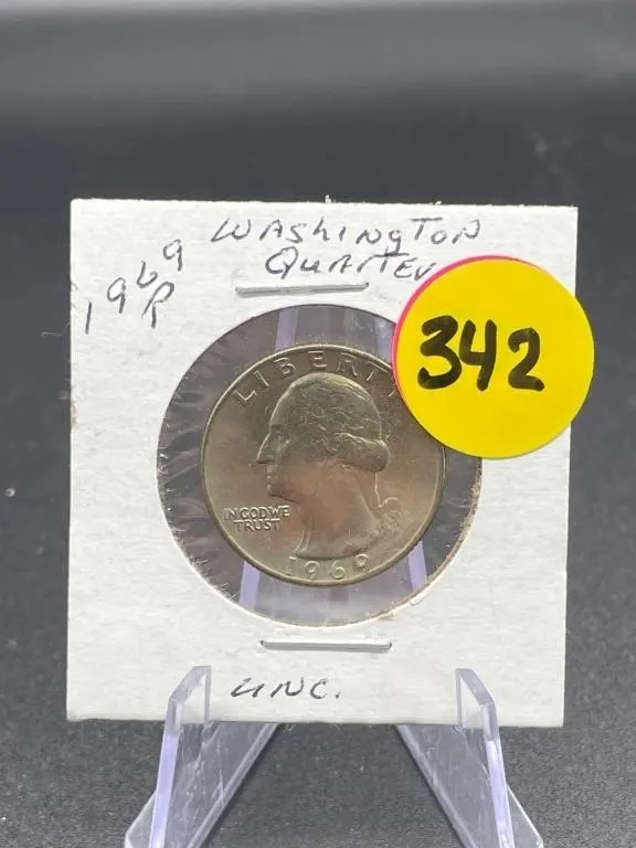 1969-P Washington Quarter Uncirculated