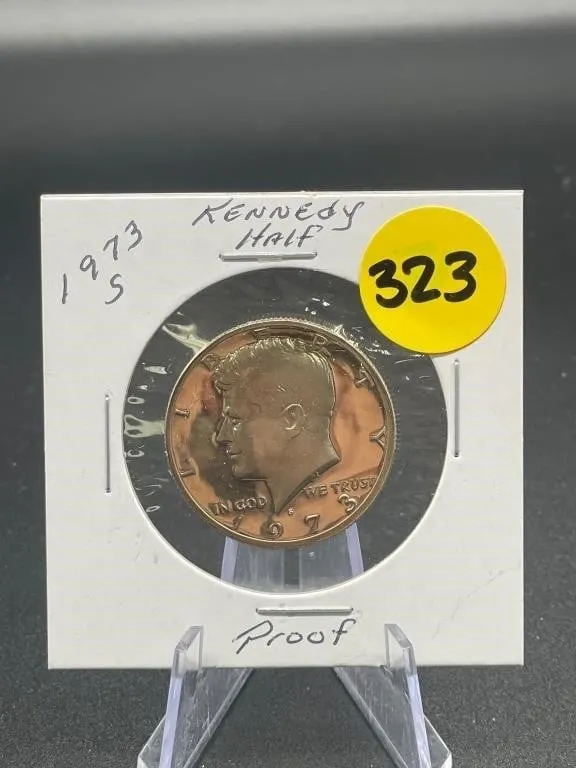 1973-S Proof Kennedy Half Dollar