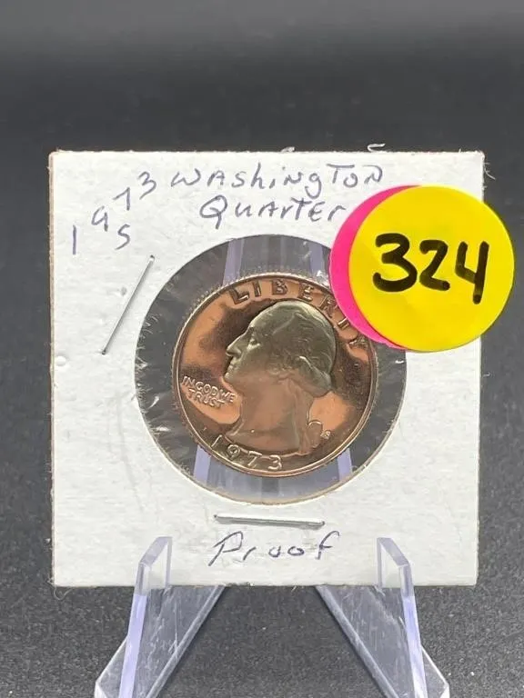 1973-S Proof Washington Quarter
