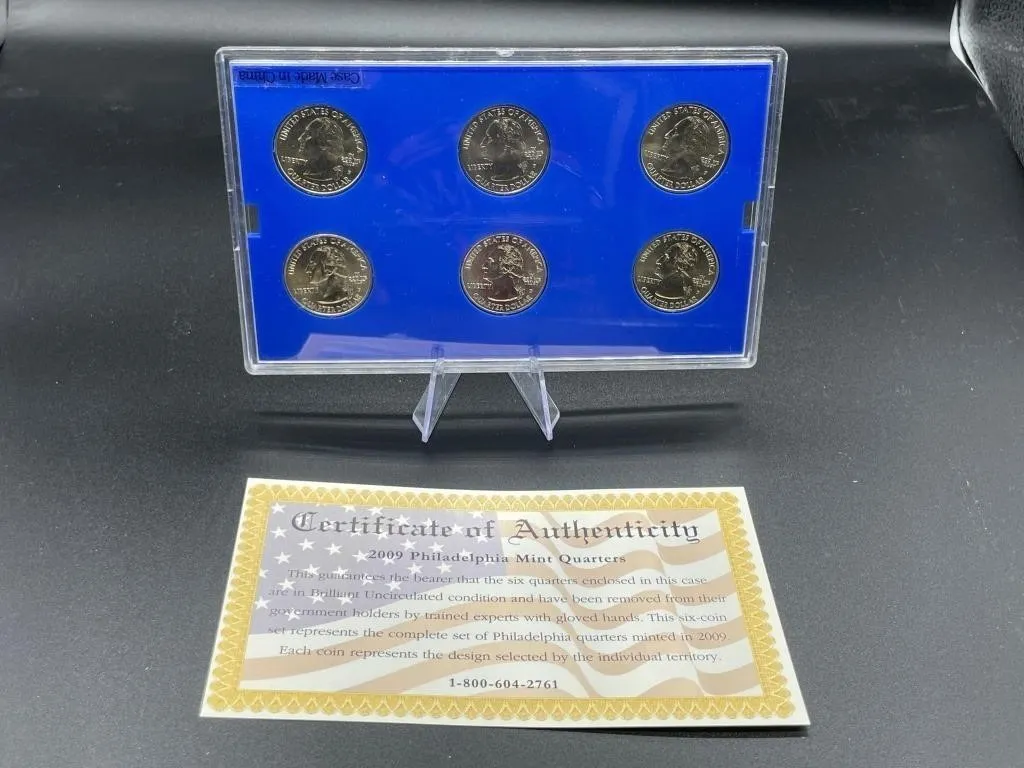 6 - State Quarters 2009-P
