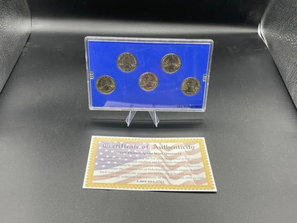 5 - State Quarters 2008-P