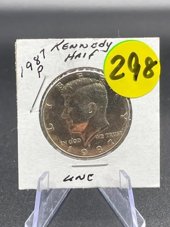 1987-P Kennedy Half Uncirculated