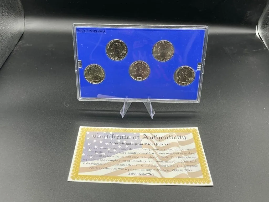 5 - State Quarters 2006-P