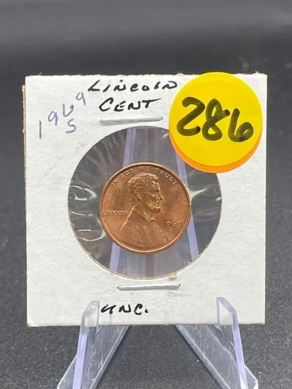 1969-S Lincoln Cent Uncirculated