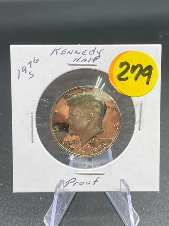 1976-S Proof Kennedy Half Dollar
