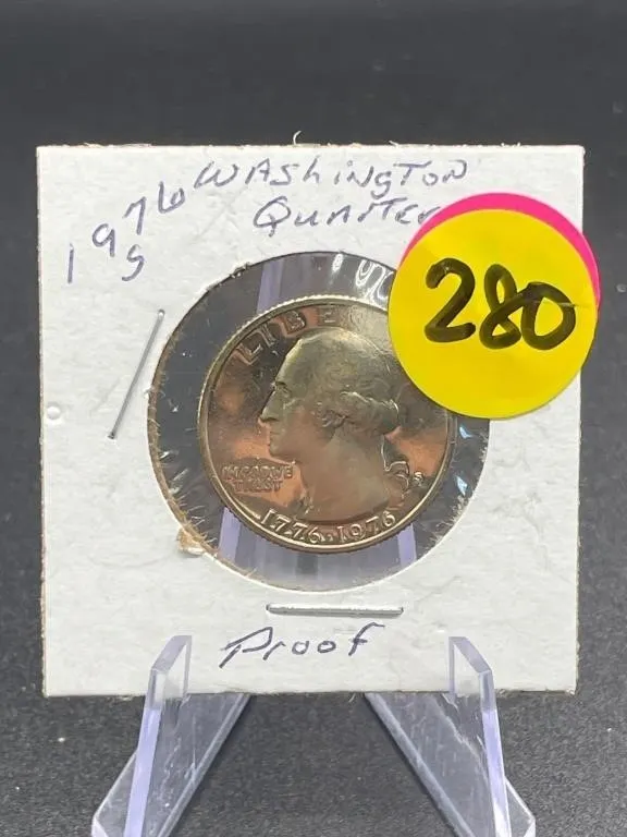 1976-S Proof Washington Quarter