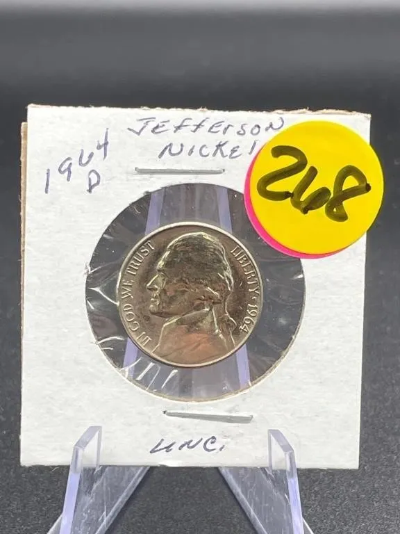 1964-D Jefferson Nickel Uncirculated