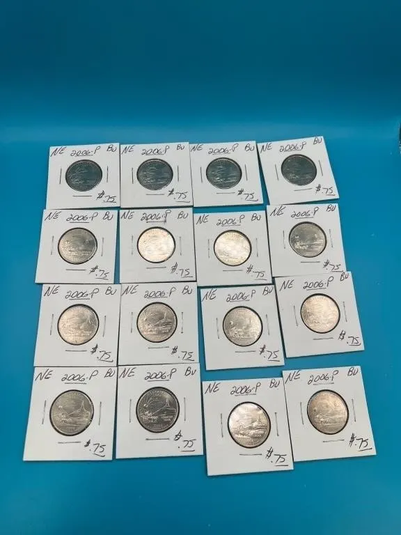 16 - 2006P BU Nebraska State Quarters
