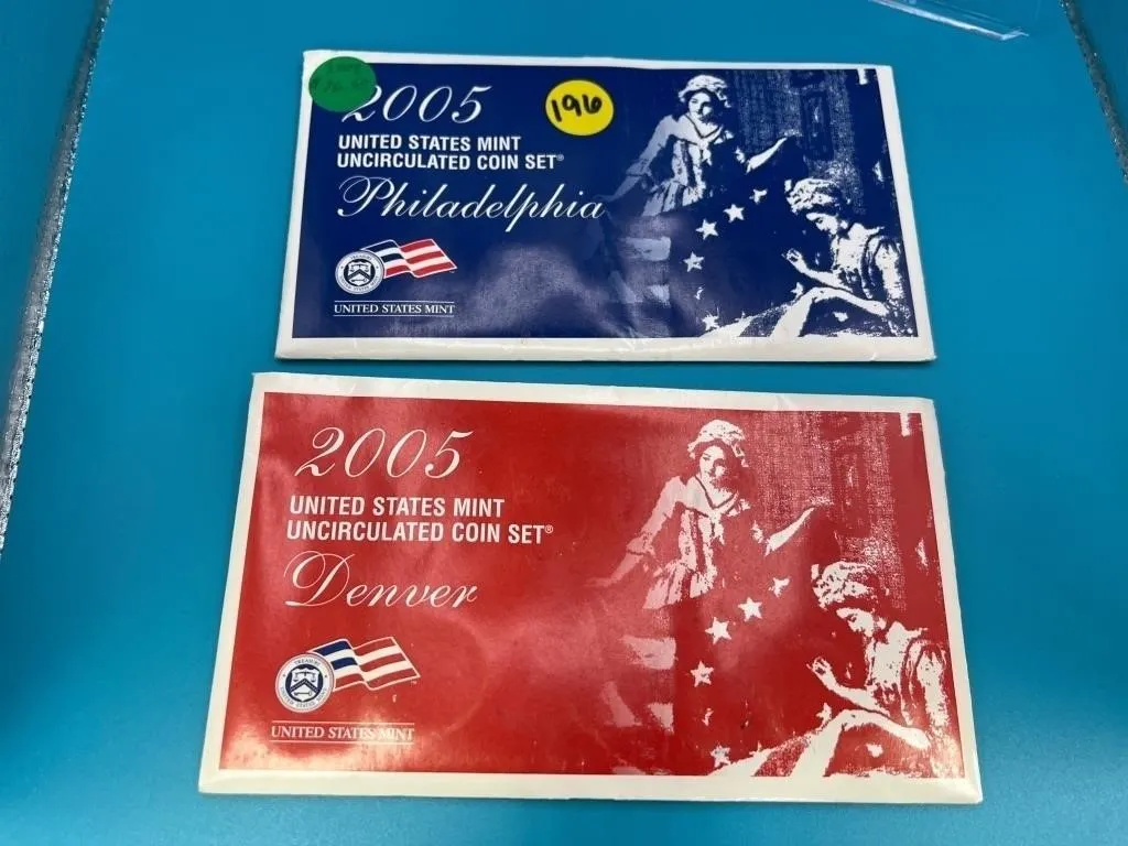 2005 Philadelphia & Denver Uncirculated Coin Sets