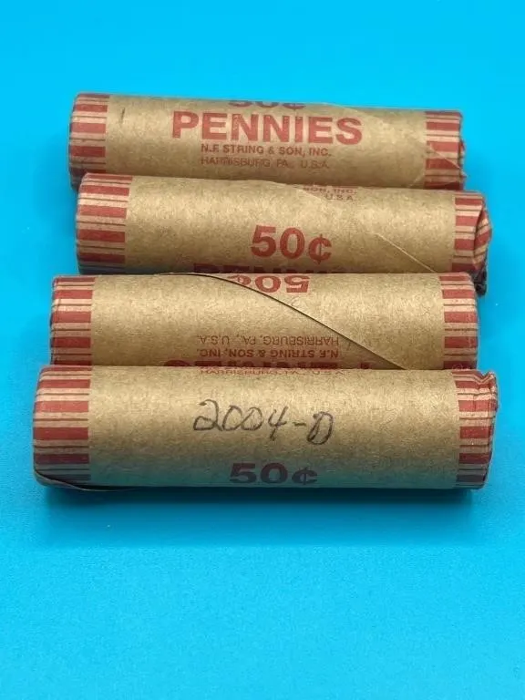 2 Rolls - 2002D Lincoln Wheat Cents & More