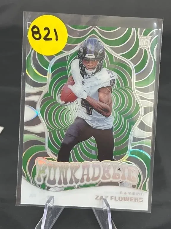 2023 PANINI ILLUSIONS EMERALD FUNKADELIC #20 ZAY