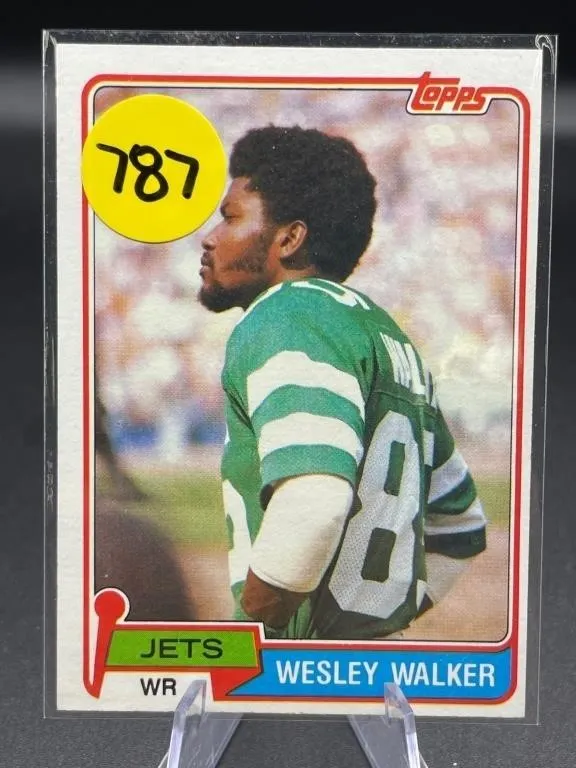 EARLY CARD 1981 TOPPS WESLEY WALKER