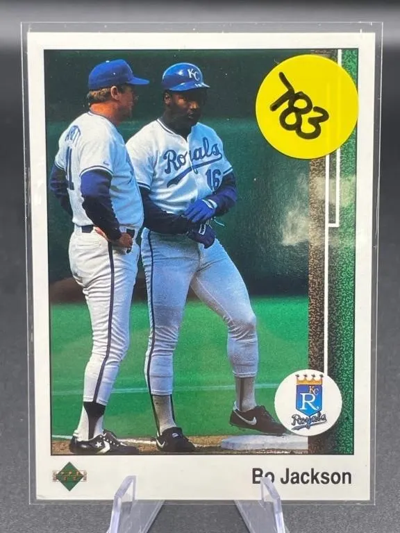 1989 UPPERDECK PREMIER BO JACKSON CARD