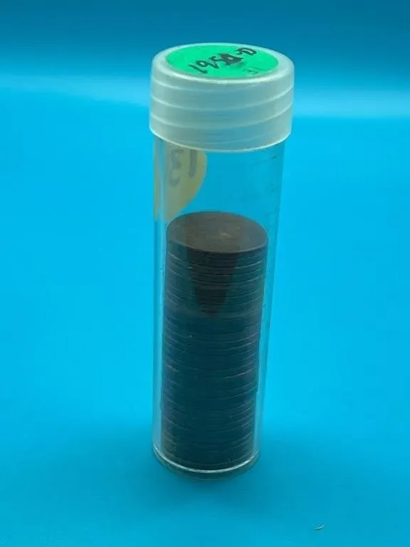 31 - 1950D Lincoln Wheat Cents