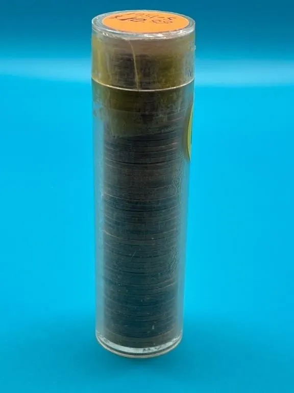 Tube of 1951S Lincoln Memorial Wheat Cents