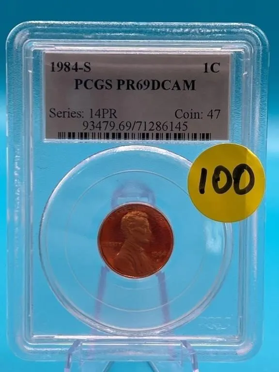 1948S Lincoln Memorial Cent PCGS Graded PR69