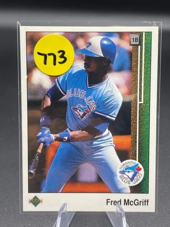 EARLY CARD 1989 UPPERDECK PREMIER HOF FRD MCGIFF
