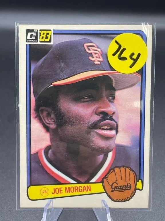 1983 DONRUSS HOF JOE MORGAN CARD