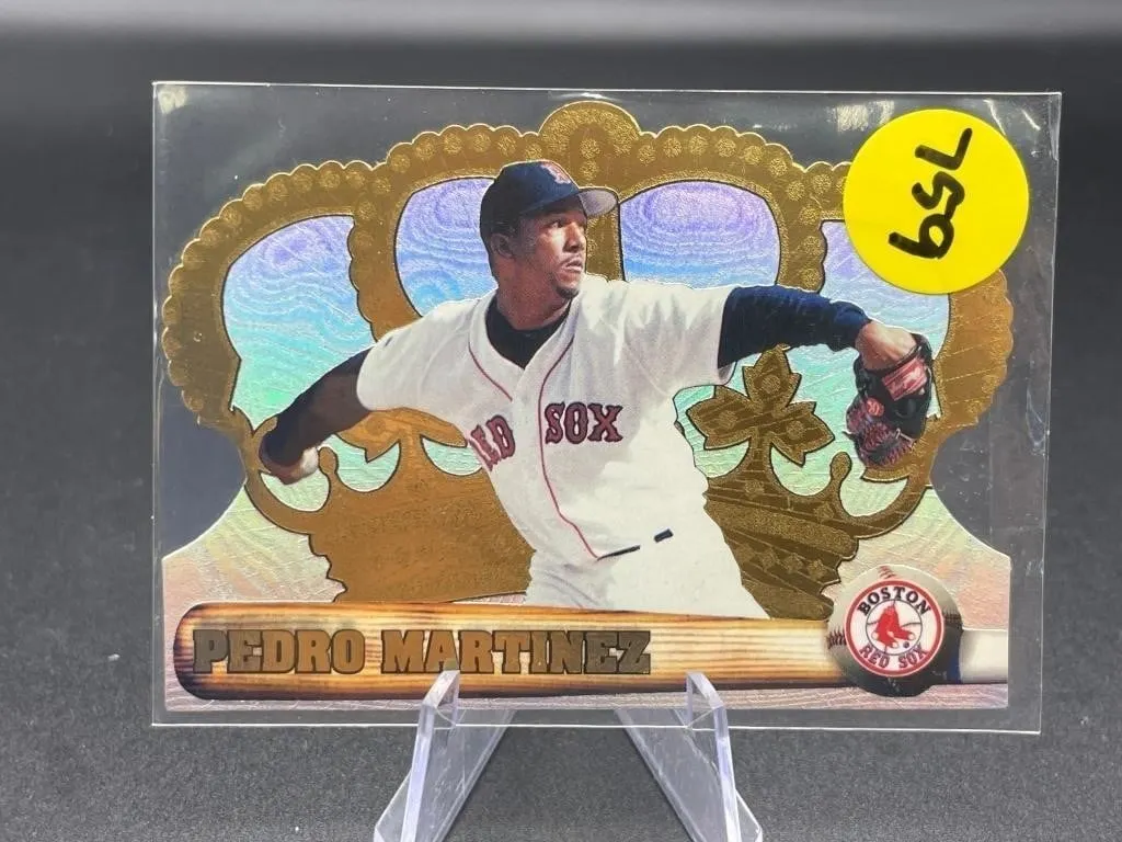 DIE CUT CARD 1998 PACIFIC HOF PEDRO MARTINEZ
