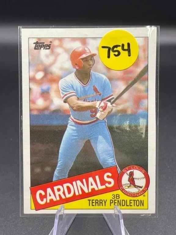 ROOKIE CARD 1985 TOPPS TERRY PENDLETON