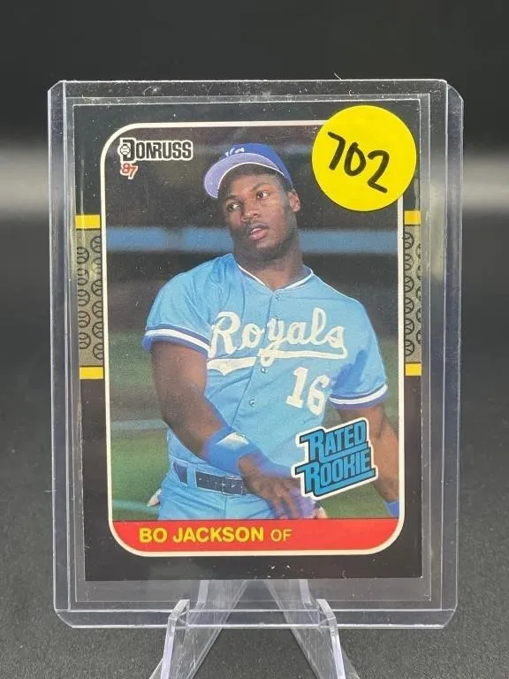 ROOKIE CARD 1987 DONRUSS BO JACKSON