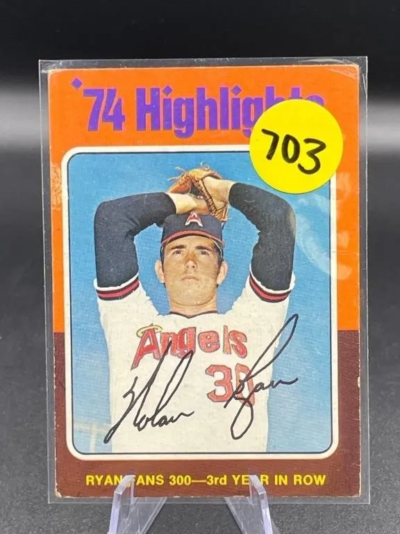 1975 TOPPS HOF NOLAN RYAN CARD