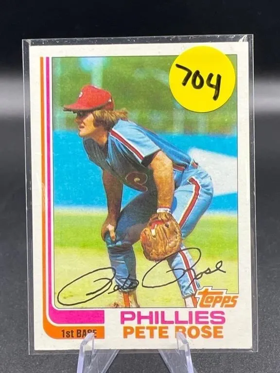 1982 TOPPS PETE ROSE CARD