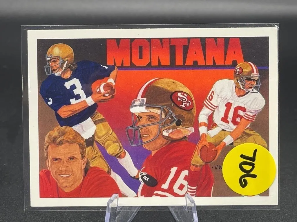 1991 UPPERDECK HOF JOE MONTANA CARD