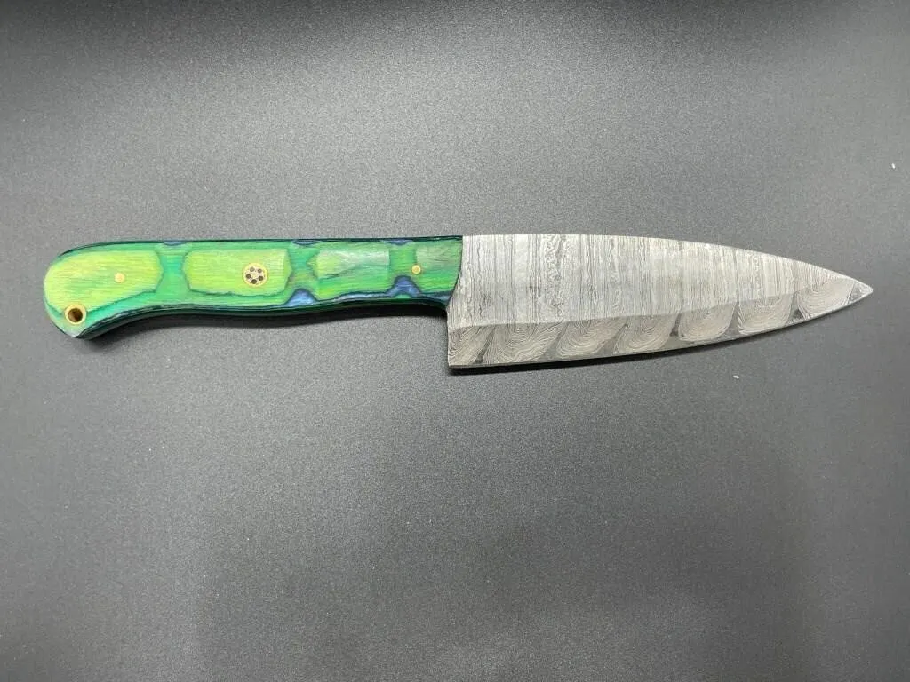Fixed Blade Damascus Steel Knife