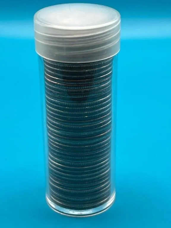 Tube of Washington Quarters