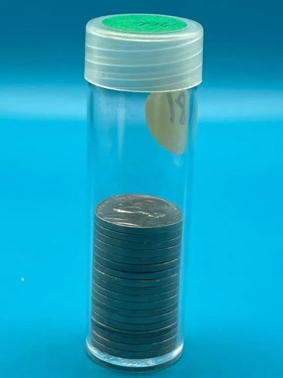 Partial Tube 1966 Jefferson Nickels