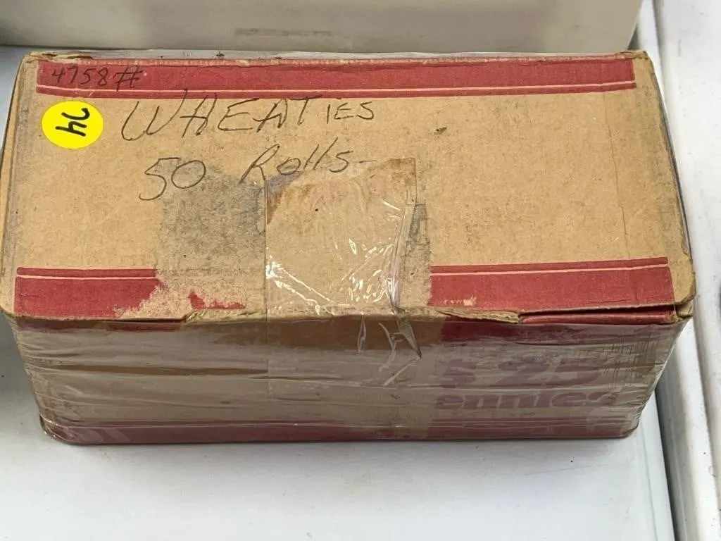 50 Rolls Wheat Pennies