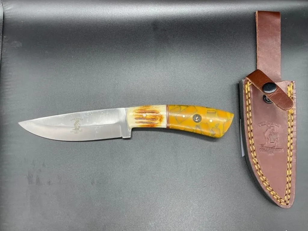 Fixed Blade Hunting Knife "The Bone Collection"