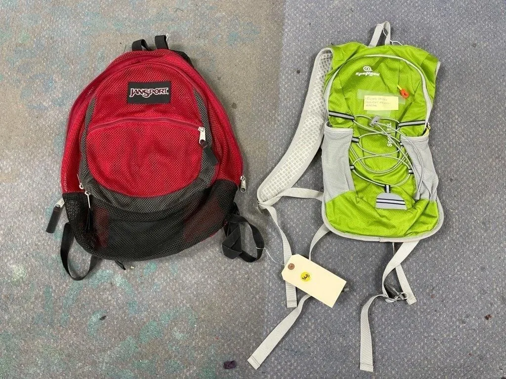 2pc- Jansport Backpack & Spoligod Daypack