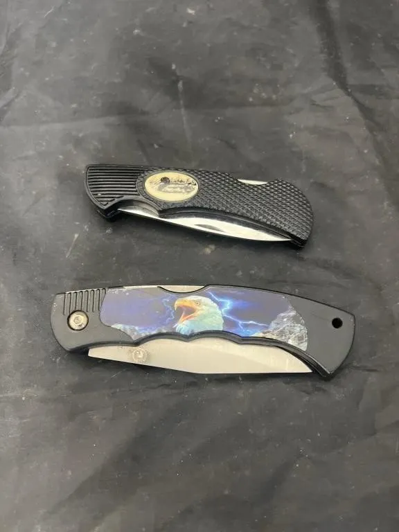 2 - Folding Hunting Pocket Knives