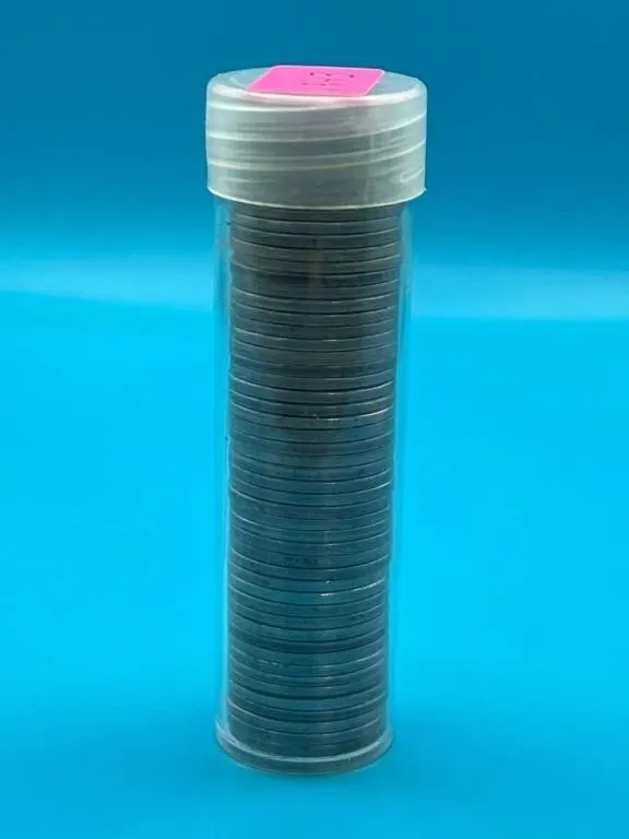 Tube of 1943 Steel Wheat Cents