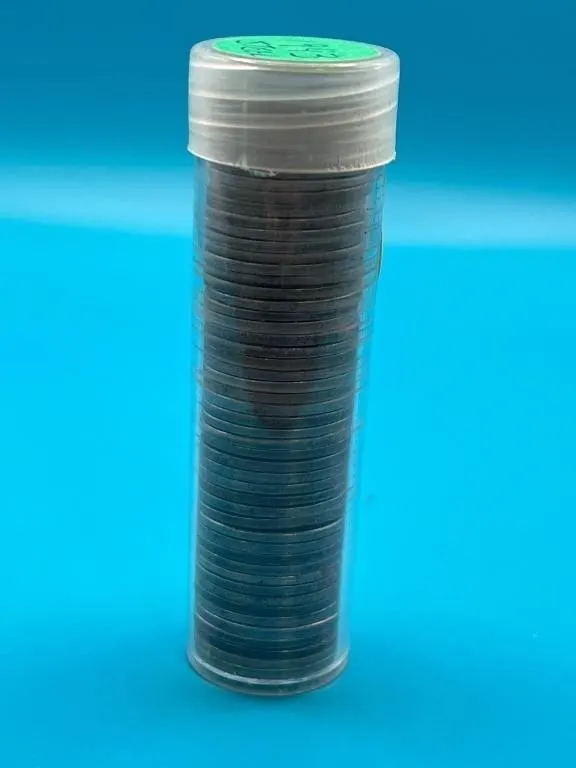 Tube of 1943 Steel Wheat Cents