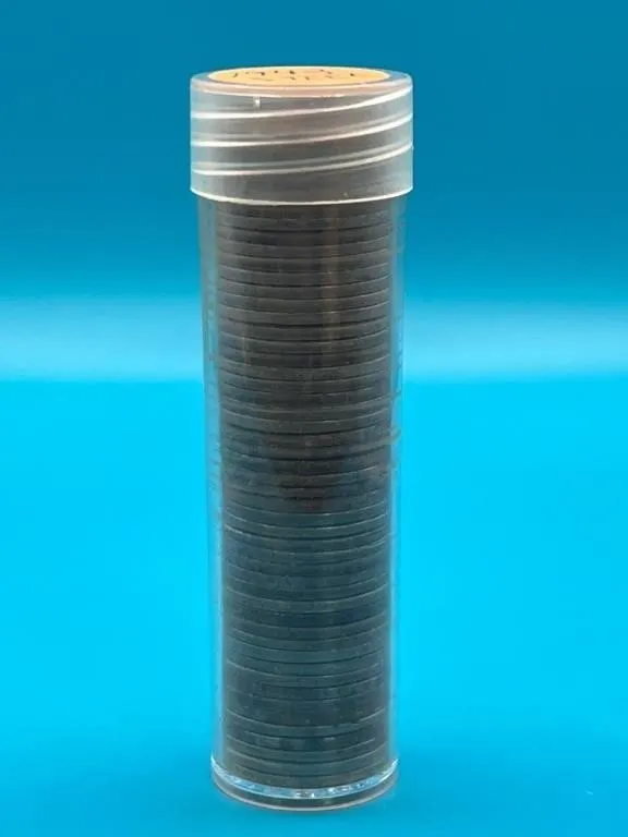 Tube of 1943 Steel Wheat Cents