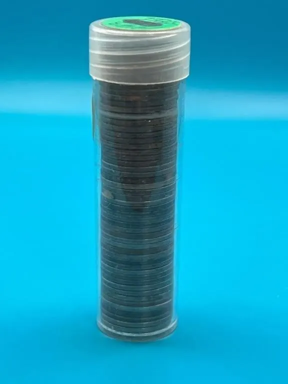 Tube of 1943 Steel Wheat Cents
