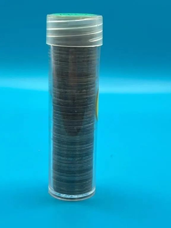 Tube of 1943 Steel Wheat Cents