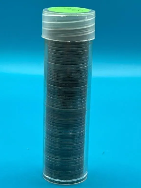 Tube of 1943 Steel Wheat Cents