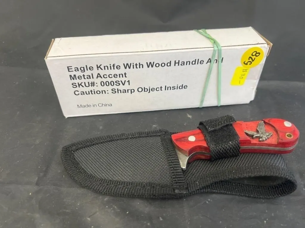 Fixed Blade Knife w/Nylon Sheath