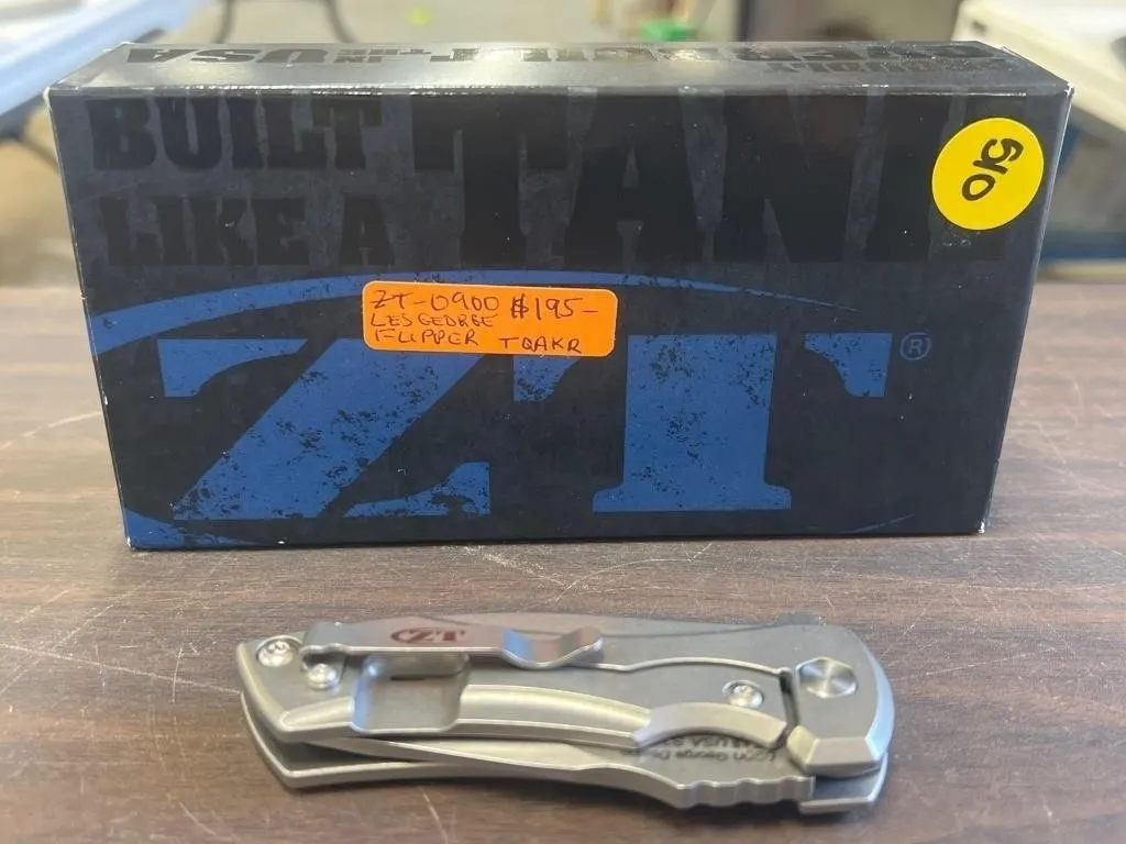 ZT Folding Knife in box