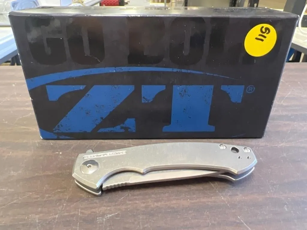 ZT Folding Knife in box